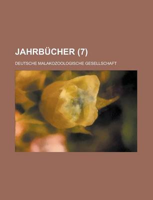 Book cover for Jahrbucher (7 )