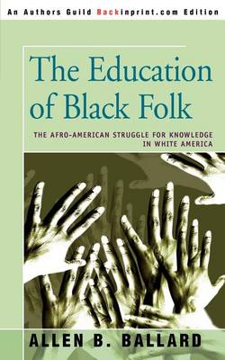 Book cover for The Education of Black Folk