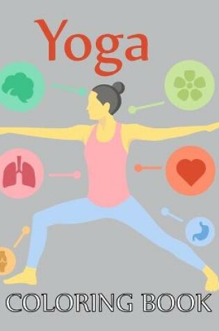 Cover of Yoga Coloring Book