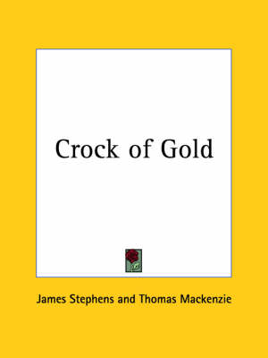 Book cover for Crock of Gold (1926)