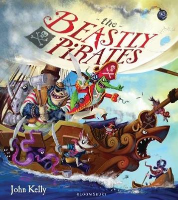 Book cover for The Beastly Pirates