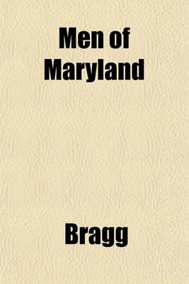 Book cover for Men of Maryland