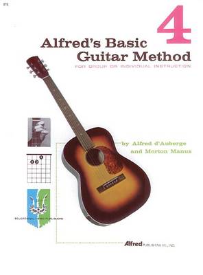Book cover for Alfred's Basic Guitar Method 4