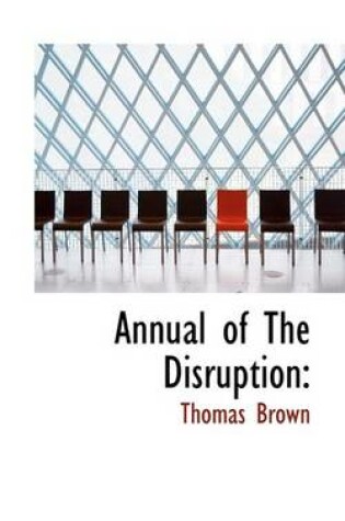 Cover of Annual of the Disruption