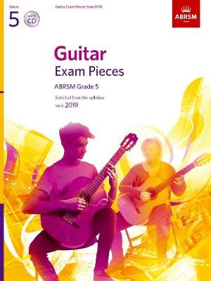 Book cover for Guitar Exam Pieces from 2019 Grade 5