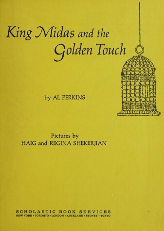 Book cover for King Midas Gold Touch B54