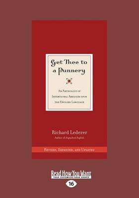 Book cover for Get Thee to a Punnery