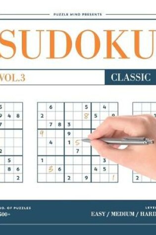 Cover of 500+ Sudoku Classic vol.3