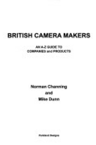 Cover of British Camera Makers