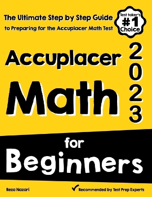 Book cover for Accuplacer Math for Beginners