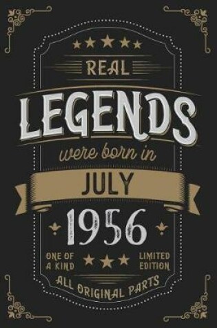 Cover of Real Legends were born in July 1956