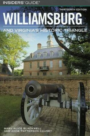 Cover of Insiders' Guide to Williamsburg and Virginia's Historic Triangle