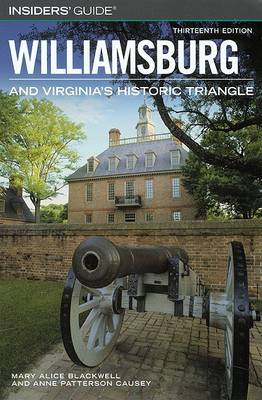 Cover of Insiders' Guide to Williamsburg and Virginia's Historic Triangle