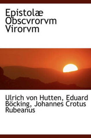 Cover of Epistolae Obscvrorvm Virorvm