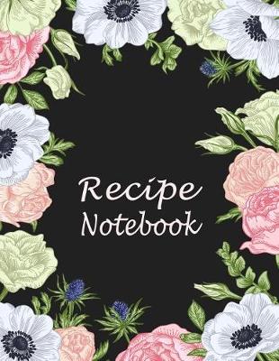Book cover for Kitchen Recipe Notebook