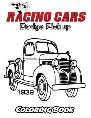 Book cover for Racing Cars Coloring Book