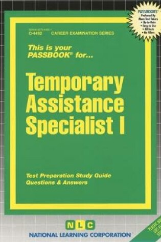 Cover of Temporary Assistance Specialist I