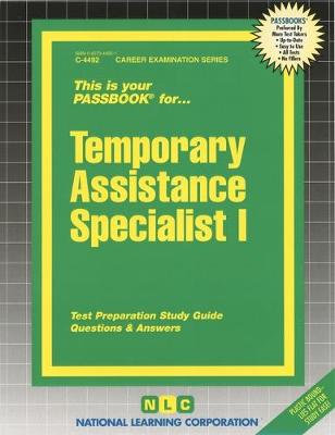 Book cover for Temporary Assistance Specialist I