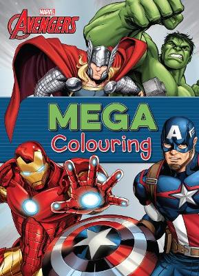 Cover of Marvel Avengers Assemble Mega Colouring