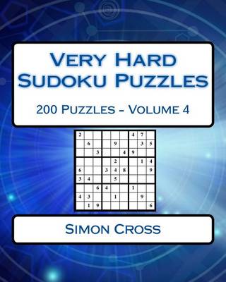 Cover of Very Hard Sudoku Puzzles Volume 4