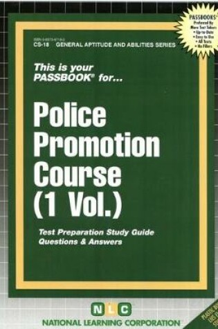 Cover of POLICE PROMOTION COURSE (ONE VOLUME)