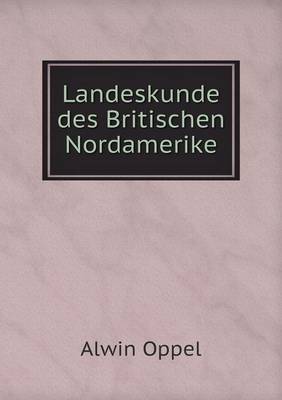 Book cover for Landeskunde des Britischen Nordamerike