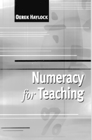 Cover of Numeracy for Teaching