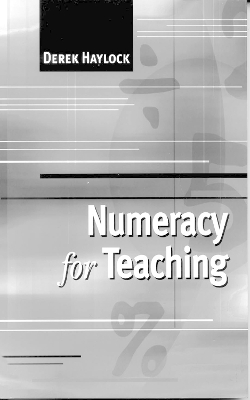 Book cover for Numeracy for Teaching