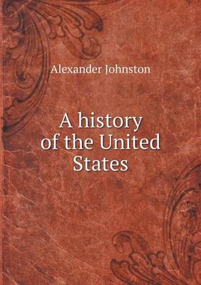 Book cover for A history of the United States