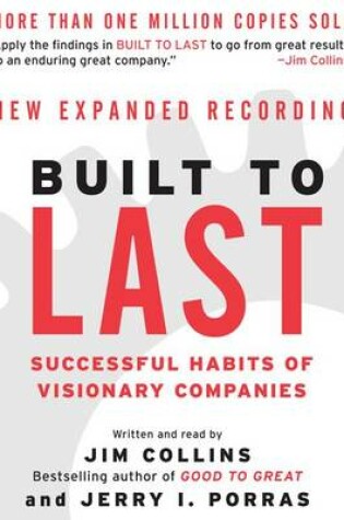 Cover of Built to Last CD