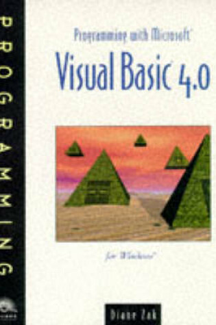 Cover of Programming with Visual Basic 4 for Windows