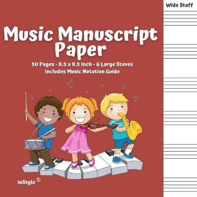 Cover of Music Manuscript Paper