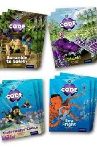 Cover of Project X Code: Jungle Trail & Shark Dive Class Pack of 24