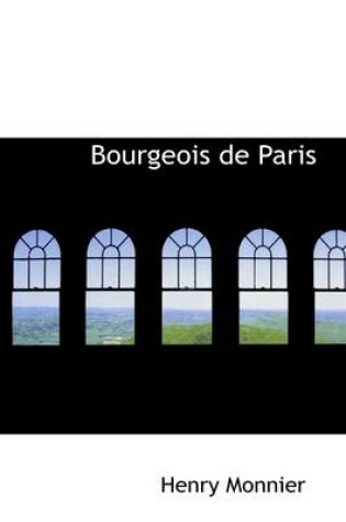 Cover of Bourgeois de Paris