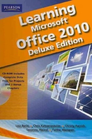 Cover of Learning Microsoft Office 2010 Deluxe Editions (Hard Cover) -- CTE/School