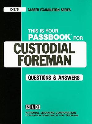 Book cover for Custodial Foreman