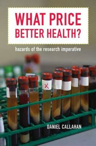 Cover of What Price Better Health?
