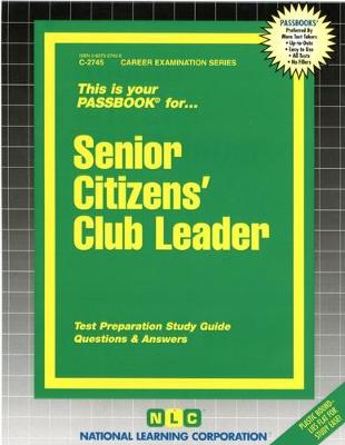 Book cover for Senior Citizens' Club Leader