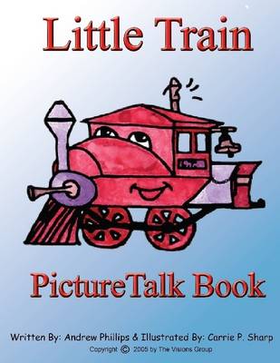 Book cover for Little Train: Picture Talk Book