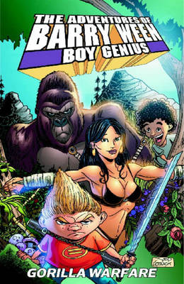 Book cover for Adventures of Barry Ween, Boy Genius Volume 4: Gorilla Warfare