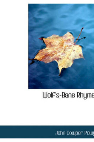 Cover of Wolf's-Bane Rhymes