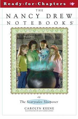 Book cover for Nancy Drew Notebooks: the Scarytales Sleepover