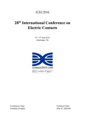 Book cover for 28th International Conference on Electric Contacts