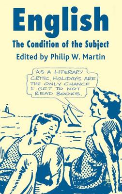 Book cover for English: The Condition of the Subject