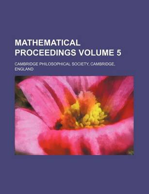 Book cover for Mathematical Proceedings Volume 5