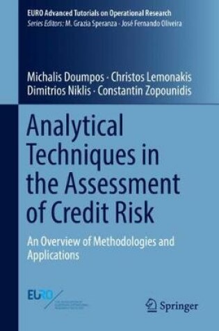 Cover of Analytical Techniques in the Assessment of Credit Risk