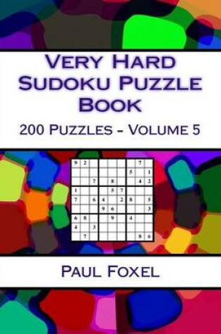 Cover of Very Hard Sudoku Puzzle Book Volume 5