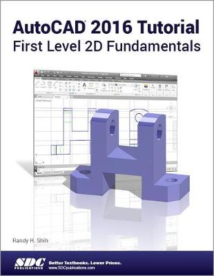 Book cover for AutoCAD 2016 Tutorial First Level 2D Fundamentals