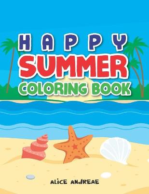 Book cover for Summer Coloring Book