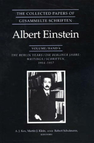 Cover of The Collected Papers of Albert Einstein, Volume 6